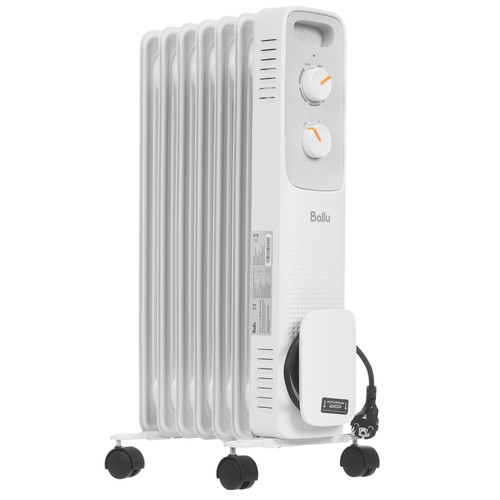 Купить Масляный обогреватель Ballu Deluxe BOH/DL-07W белый в интернет-магазине DNS. Характеристики, цена Ballu Deluxe BOH/DL-07W | 9353177.