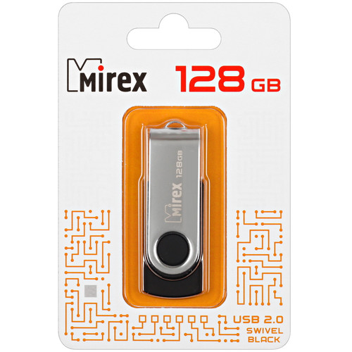 Купить Память USB Flash 128 ГБ Mirex SWIVEL [13600-FMURS128] в интернет-магазине DNS. Характеристики, цена Mirex SWIVEL | 5408516.