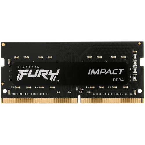Купить Оперативная память SODIMM Kingston FURY Impact [KF432S20IB/16] 16 ГБ в интернет-магазине DNS. Характеристики, цена Kingston FURY Impact | 5053733.