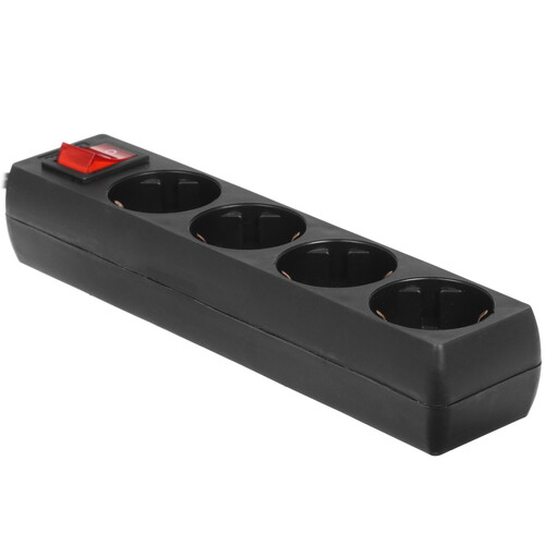 Купить Сетевой фильтр FinePower Standard 418B [4 розетки/1,8 м/10A/(Черный)] в интернет-магазине DNS. Характеристики, цена  | 1345037.