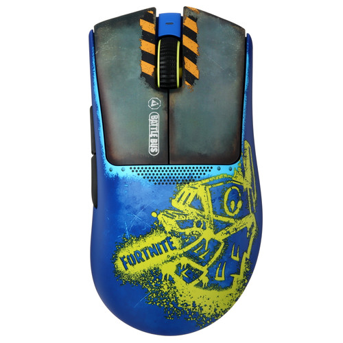 Купить Мышь беспроводная/проводная Razer DeathAdder V3 Pro - Fortnite Edition [RZ01-04630700-R3M1] синий в интернет-магазине DNS. Характеристики, цена Razer DeathAdder V3 Pro - Fortnite Edition | 5483480.