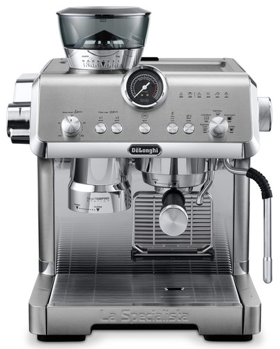 Купить Кофеварка рожковая DeLonghi EC 9555.M серебристый в интернет-магазине DNS. Характеристики, цена DeLonghi EC 9555.M | 9348194.