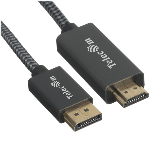 Купить Кабель однонаправленный Telecom HDMI - DisplayPort, 1.8 м в интернет-магазине DNS. Характеристики, цена  | 5471615.