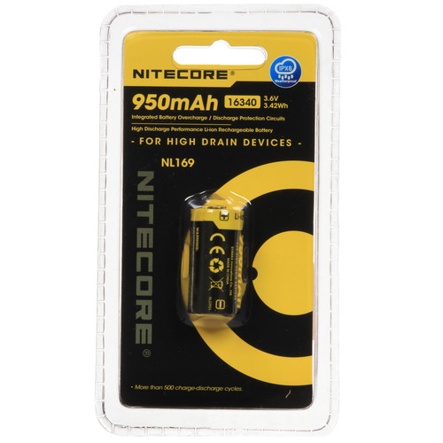 Купить Аккумулятор NITECORE NL169 950 мА*ч в интернет-магазине DNS. Характеристики, цена NITECORE NL169 | 5929973.