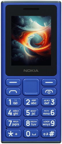 Купить Сотовый телефон Nokia 108 DS (2024) голубой в интернет-магазине DNS. Характеристики, цена Nokia 108 DS (2024) | 5614950.