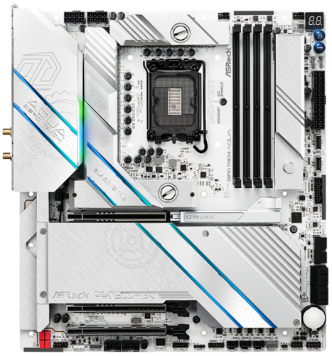 Купить Материнская плата ASRock Z890 Taichi AQUA в интернет-магазине DNS. Характеристики, цена ASRock Z890 Taichi AQUA | 5622756.