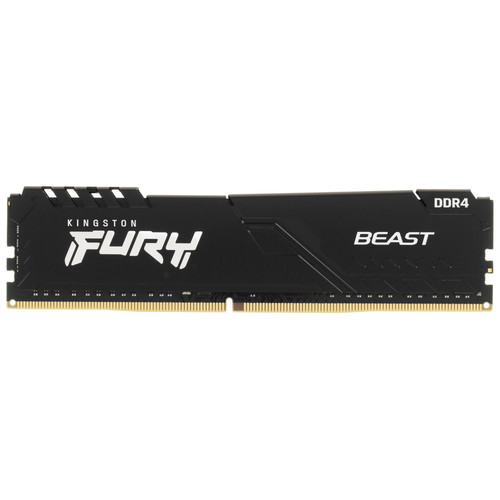 Купить Оперативная память Kingston FURY Beast Black [KF432C16BB/8] 8 ГБ в интернет-магазине DNS. Характеристики, цена Kingston FURY Beast Black | 4837695.