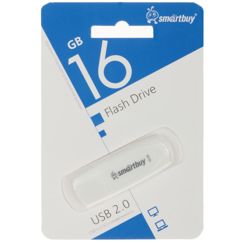 Купить Память USB Flash 16 ГБ Smartbuy Scout [SB016GB2SCW] в интернет-магазине DNS. Характеристики, цена Smartbuy Scout | 9954175.