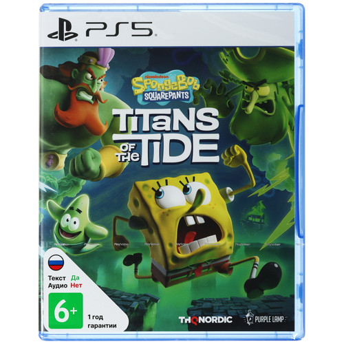 Купить Игра SpongeBob SquarePants: Titans of the Tide (PS5) в интернет-магазине DNS. Характеристики, цена SpongeBob SquarePants: Titans of the Tide | 5647785.