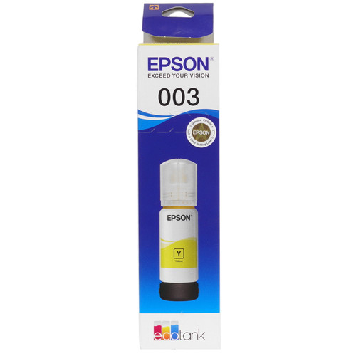 Купить Чернила  Epson T003 (Asia) желтый в интернет-магазине DNS. Характеристики, цена Epson T003 (Asia) | 5061701.
