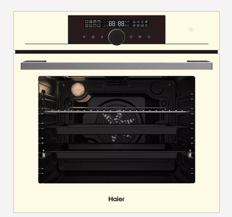 Купить Электрический духовой шкаф Haier HOX-FP5RACG бежевый в интернет-магазине DNS. Характеристики, цена Haier HOX-FP5RACG | 9989887.