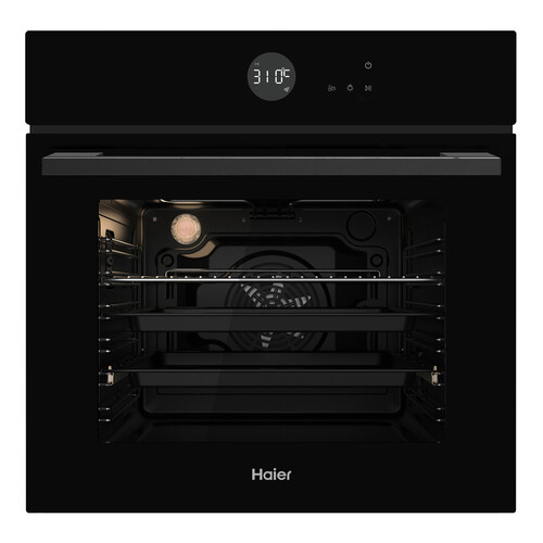 Купить Электрический духовой шкаф Haier HOX-T08AMTB черный в интернет-магазине DNS. Характеристики, цена Haier HOX-T08AMTB | 9166736.