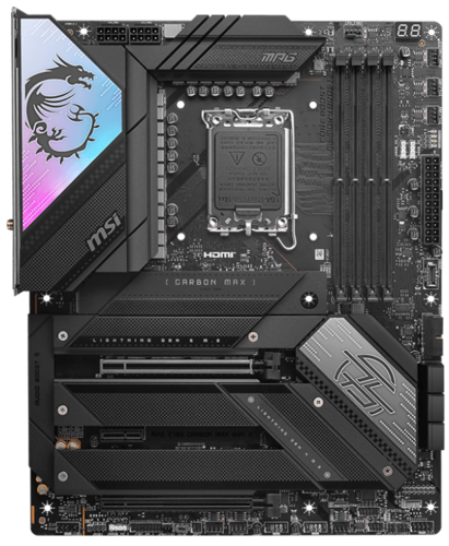 Купить Материнская плата MSI MPG Z790 CARBON MAX WIFI II в интернет-магазине DNS. Характеристики, цена MSI MPG Z790 CARBON MAX WIFI II | 5463308.