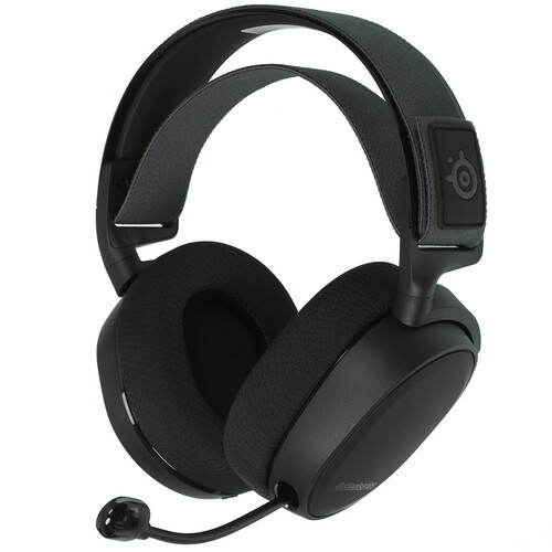 Купить Беспроводные/проводные наушники SteelSeries Arctis 7 +  черный 2022 в интернет-магазине DNS. Характеристики, цена SteelSeries Arctis 7 + | 5354578.