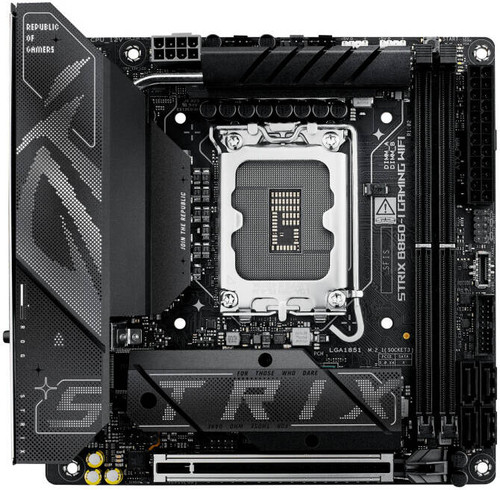 Купить Материнская плата ASUS ROG STRIX B860-I GAMING WIFI в интернет-магазине DNS. Характеристики, цена ASUS ROG STRIX B860-I GAMING WIFI | 9245871.