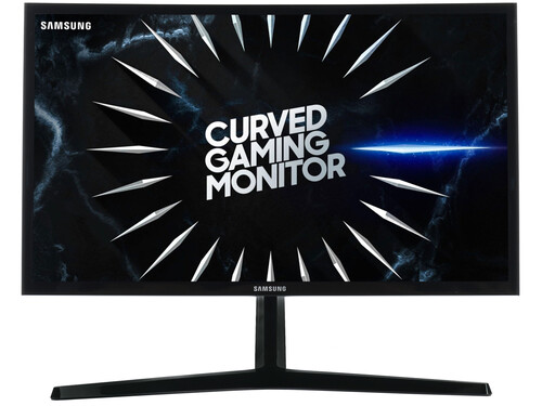 Купить Монитор Samsung 23.5" C24RG50FQI [Curved, 144 Hz, 1920x1080 (16:9), VA, 4 ms, 250 cd/m², 178°/178°, HDMIx2, Display Port, Tilt, MegaDCR, FF] в интернет-магазине DNS. Характеристики, цена  | 1356566.
