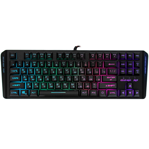 Купить Клавиатура  проводная DEXP Revenge RGB в интернет-магазине DNS. Характеристики, цена DEXP Revenge RGB | 1614191.
