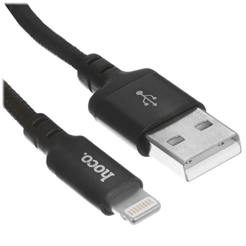Купить Кабель Hoco Lightning 8-pin - USB Type-A черный в интернет-магазине DNS. Характеристики, цена Hoco X14 | 5452383.