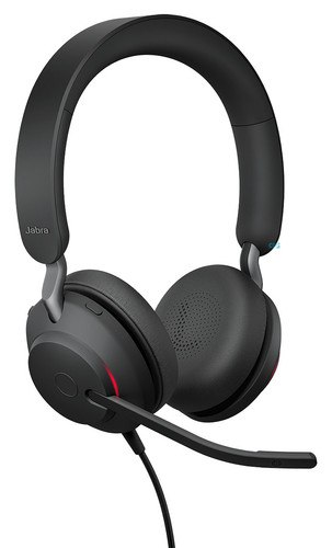 Купить Проводные наушники Jabra Evolve2 40  черный 2020 в интернет-магазине DNS. Характеристики, цена Jabra Evolve2 40 | 5478296.