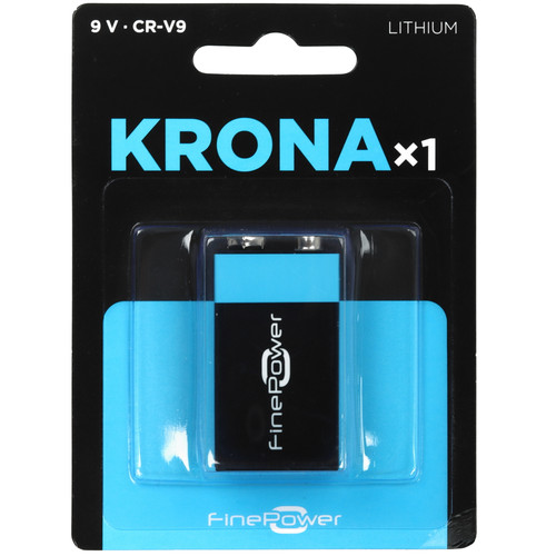 Купить Батарейка FinePower крона (6LR61/6F22/CR-9V) в интернет-магазине DNS. Характеристики, цена FinePower | 5433163.