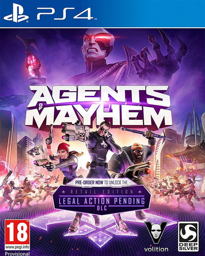 Купить Игра Agents of Mayhem (PS4) в интернет-магазине DNS. Характеристики, цена Agents of Mayhem | 9354419.