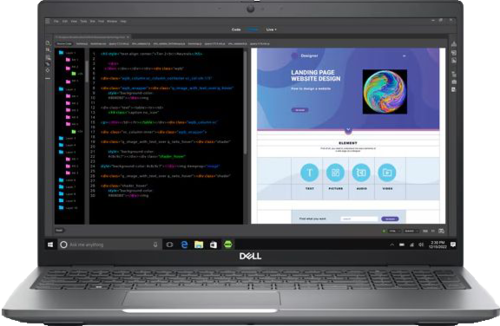 Купить 15.6" Ноутбук Dell Precision 3580 серый в интернет-магазине DNS. Характеристики, цена Dell Precision 3580 | 9236983.