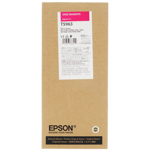 Купить Картридж Epson T5963 пурпурный в интернет-магазине DNS. Характеристики, цена Epson T5963 | 7949352.