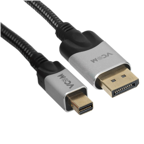 Купить Кабель однонаправленный VCOM DisplayPort - mini DisplayPort, 1.5 м в интернет-магазине DNS. Характеристики, цена  | 5471549.
