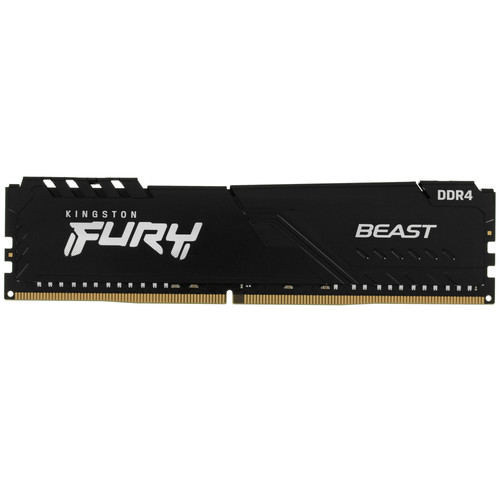Купить Оперативная память Kingston FURY Beast Black [KF432C16BB/32] 32 ГБ в интернет-магазине DNS. Характеристики, цена Kingston FURY Beast Black | 5053582.