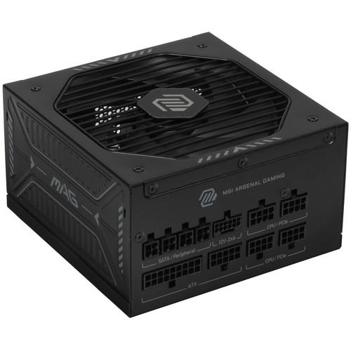 Купить Блок питания MSI MAG A1000GLS PCIE5 [306-7ZPIX11-CE0] черный в интернет-магазине DNS. Характеристики, цена MSI MAG A1000GLS PCIE5 | 5641162.