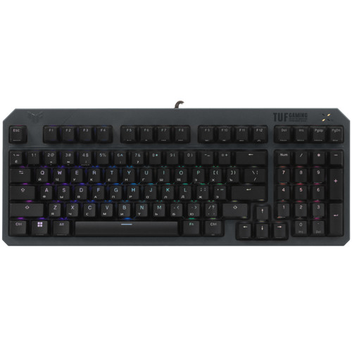 Купить Клавиатура  проводная ASUS TUF Gaming K3 Gen II в интернет-магазине DNS. Характеристики, цена ASUS TUF Gaming K3 Gen II | 5498886.