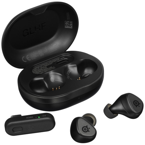 Купить Наушники TWS SteelSeries Gamebuds for Xbox  черный 2024 в интернет-магазине DNS. Характеристики, цена SteelSeries Gamebuds for Xbox | 5497958.