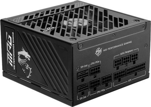 Купить Блок питания MSI MPG A850GS PCIE5  черный в интернет-магазине DNS. Характеристики, цена MSI MPG A850GS PCIE5 | 5621770.