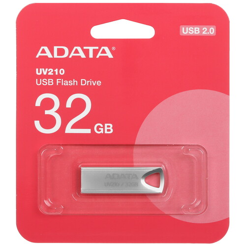 Купить Память USB Flash 32 ГБ A-Data UV210 [AUV210-32G-RGD] в интернет-магазине DNS. Характеристики, цена A-Data UV210 | 5450148.