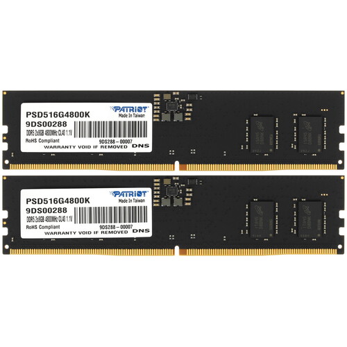 Купить Оперативная память Patriot Signature Line [PSD516G4800K] 16 ГБ в интернет-магазине DNS. Характеристики, цена Patriot Signature Line | 4884317.