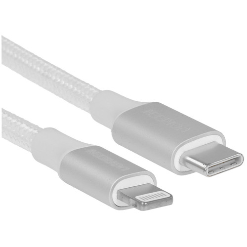 Купить Кабель Ugreen Lightning 8-pin - USB Type-C серебристый в интернет-магазине DNS. Характеристики, цена Ugreen US304 | 5624615.