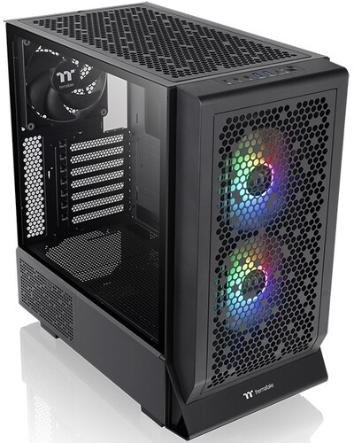 Купить Корпус Thermaltake Ceres 330 TG ARGB [CA-1Y2-00M1WN-01] черный в интернет-магазине DNS. Характеристики, цена Thermaltake Ceres 330 TG ARGB | 5447937.