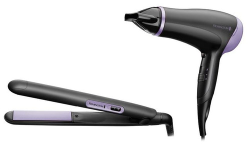 Купить Набор для укладки Remington D3016GP черный/фиолетовый в интернет-магазине DNS. Характеристики, цена Remington D3016GP | 9222878.