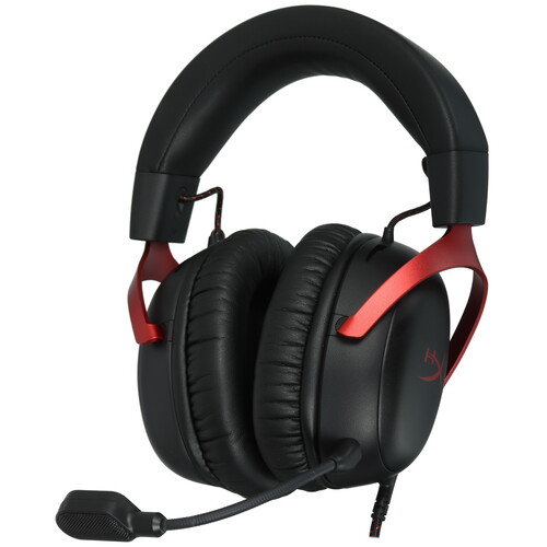 Купить Проводные наушники HyperX Cloud III  красный 2023 в интернет-магазине DNS. Характеристики, цена HyperX Cloud III | 5475489.