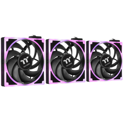 Купить Комплект вентиляторов Thermaltake TOUGHFAN EX 140 ARGB [CL-F212-PL14SW-A] черный в интернет-магазине DNS. Характеристики, цена Thermaltake TOUGHFAN EX 140 ARGB | 5620016.