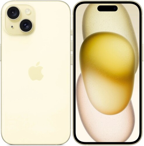 Купить 6.1" Смартфон Apple iPhone 15 256 ГБ желтый в интернет-магазине DNS. Характеристики, цена Apple iPhone 15 | 9030699.