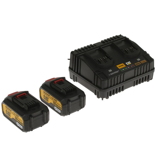 Купить Набор аккумуляторов с зарядным устройством CAT DXK901.1 1 for All 18V в интернет-магазине DNS. Характеристики, цена CAT DXK901.1 | 5082720.