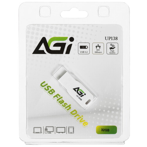 Купить Память USB Flash 32 ГБ Agi UP138 [AGI032GBWUP138-RT] в интернет-магазине DNS. Характеристики, цена Agi UP138 | 5621123.