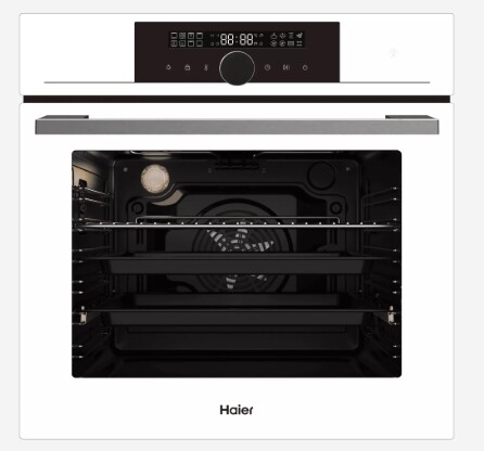 Купить Электрический духовой шкаф Haier HOX-FP5RAWB белый в интернет-магазине DNS. Характеристики, цена Haier HOX-FP5RAWB | 9033894.