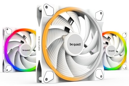 Купить Комплект вентиляторов be quiet! Light Wings WHITE 140mm PWM high-speed Triple Pack [BL103] белый в интернет-магазине DNS. Характеристики, цена be quiet! Light Wings WHITE 140mm PWM high-speed Triple Pack | 5419791.