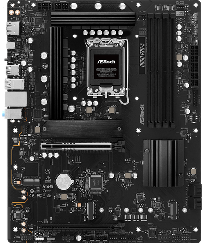 Купить Материнская плата ASRock B860 Pro-A в интернет-магазине DNS. Характеристики, цена ASRock B860 Pro-A | 9240409.