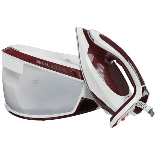 Купить Парогенератор Tefal Express Vision SV8150E0 бордовый в интернет-магазине DNS. Характеристики, цена Tefal Express Vision SV8150E0 | 5448621.