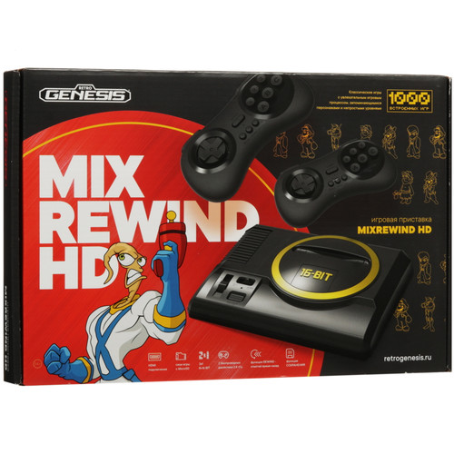 Купить Ретро-консоль Retro Genesis MixRewind + 1000 игр в интернет-магазине DNS. Характеристики, цена Retro Genesis MixRewind | 5614284.
