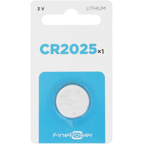 Купить Батарейка FinePower CR2025 в интернет-магазине DNS. Характеристики, цена FinePower | 5413448.