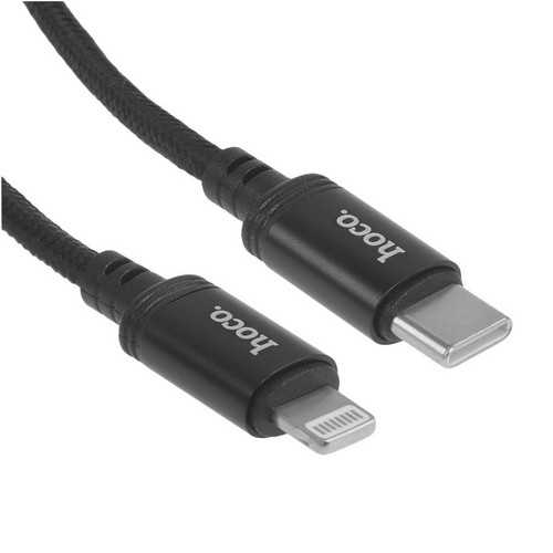Купить Кабель Hoco Lightning 8-pin - USB Type-C черный в интернет-магазине DNS. Характеристики, цена Hoco X89 | 9244472.